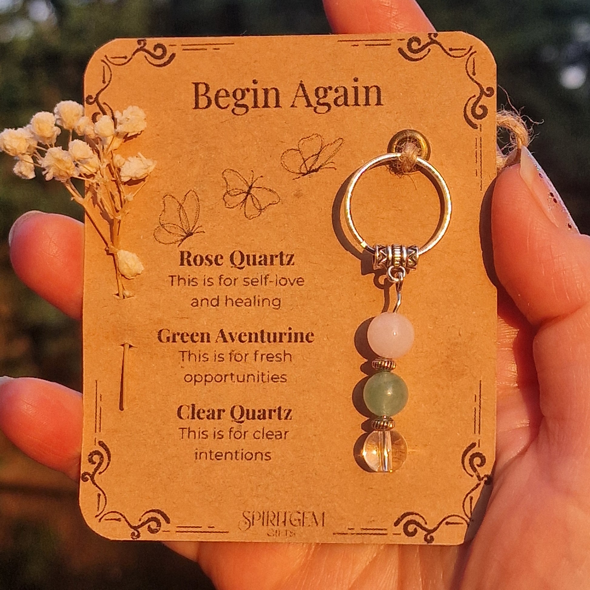 Begin Again - A Gentle Crystal Gift for Fresh Starts