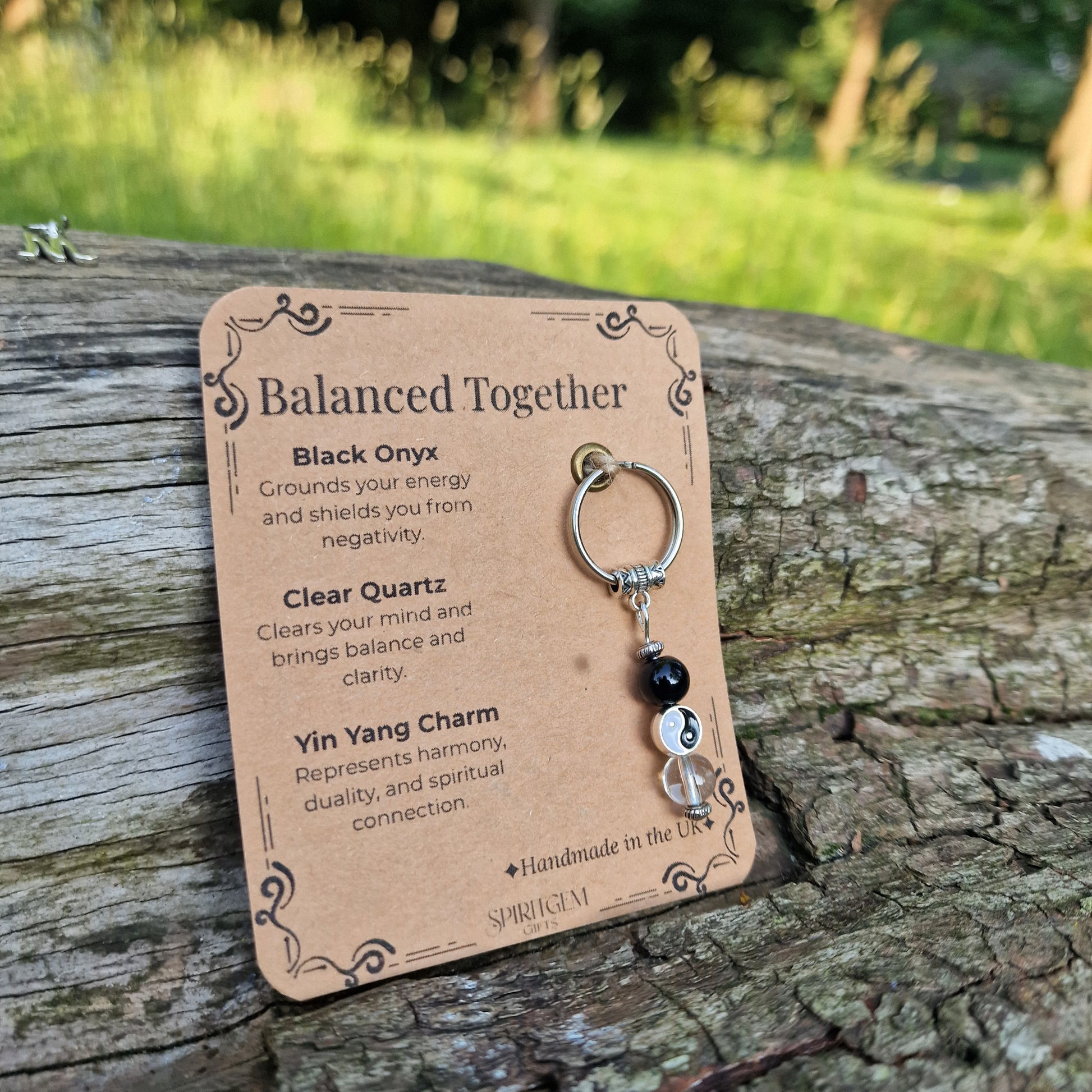 Balanced Together Crystal Keyring – Harmony & Clarity