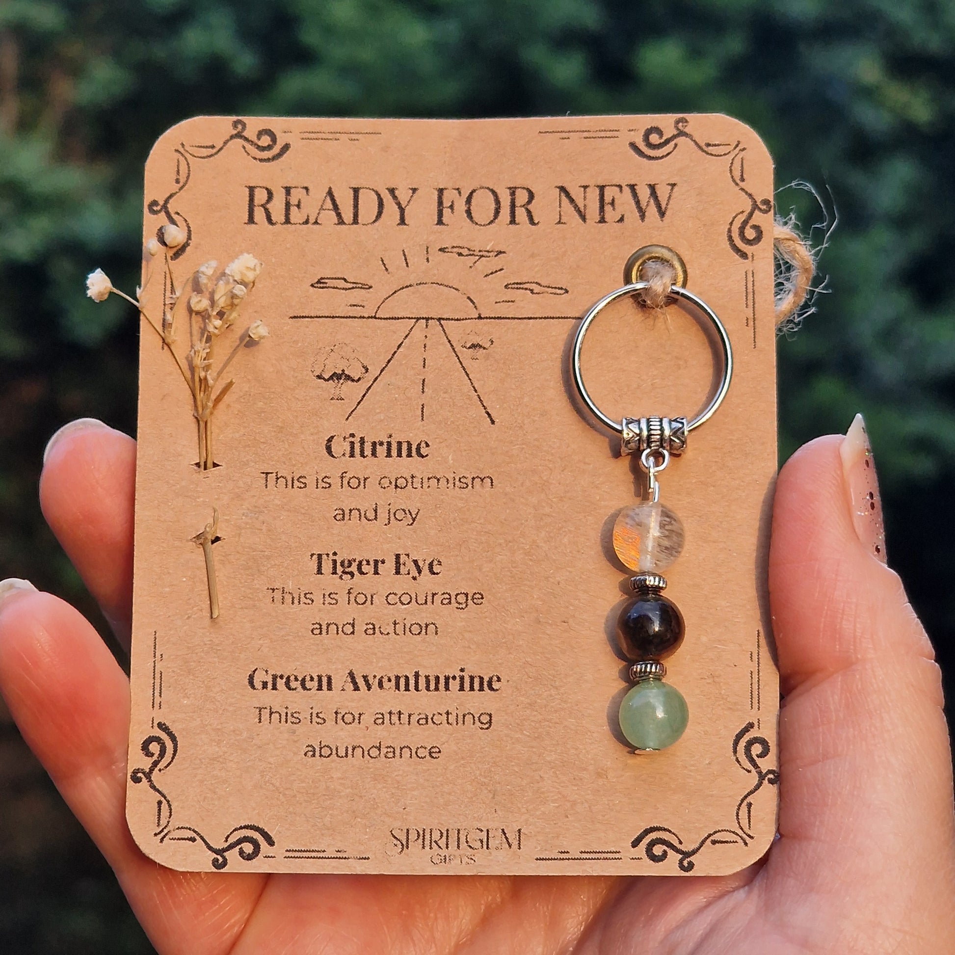 Ready For New Crystal Keyring – Gift Wrapped