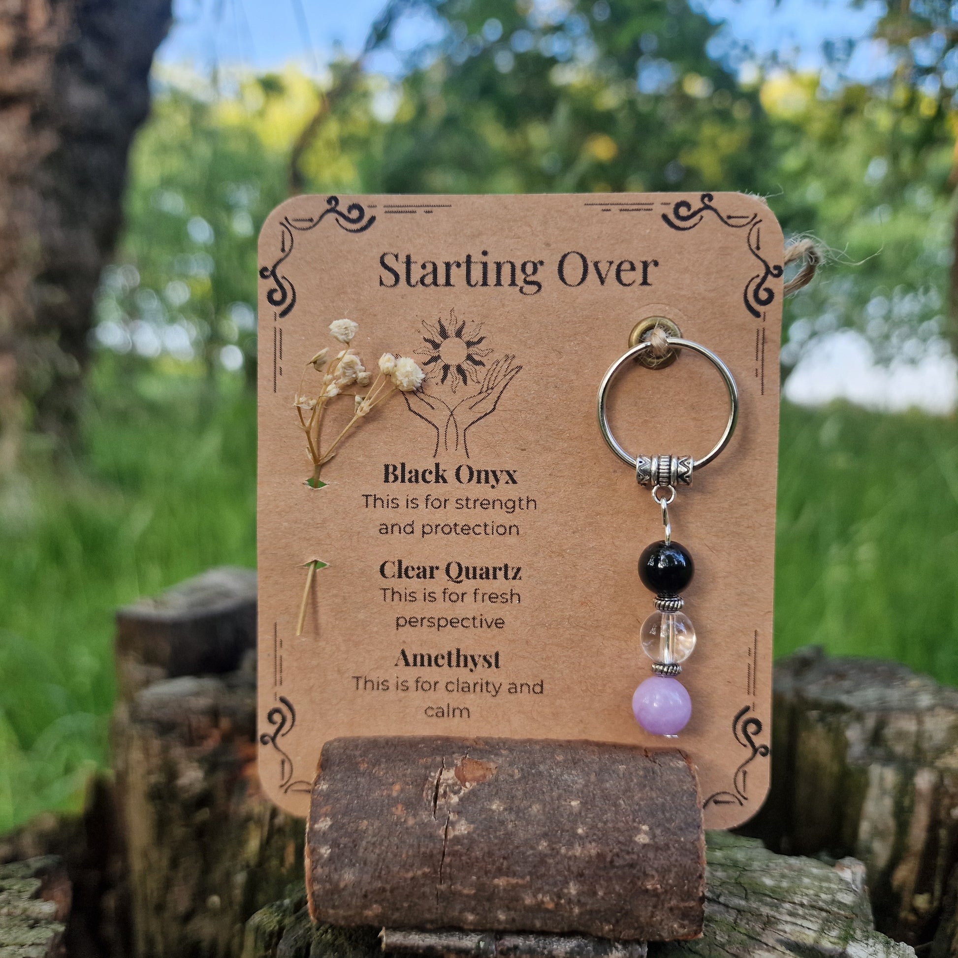 Starting Over Crystal Keyring – Gift Ready