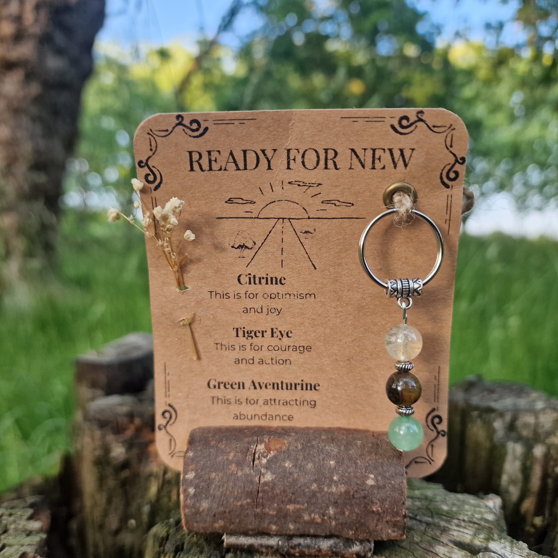 Ready For New Crystal Keyring – Gift Wrapped