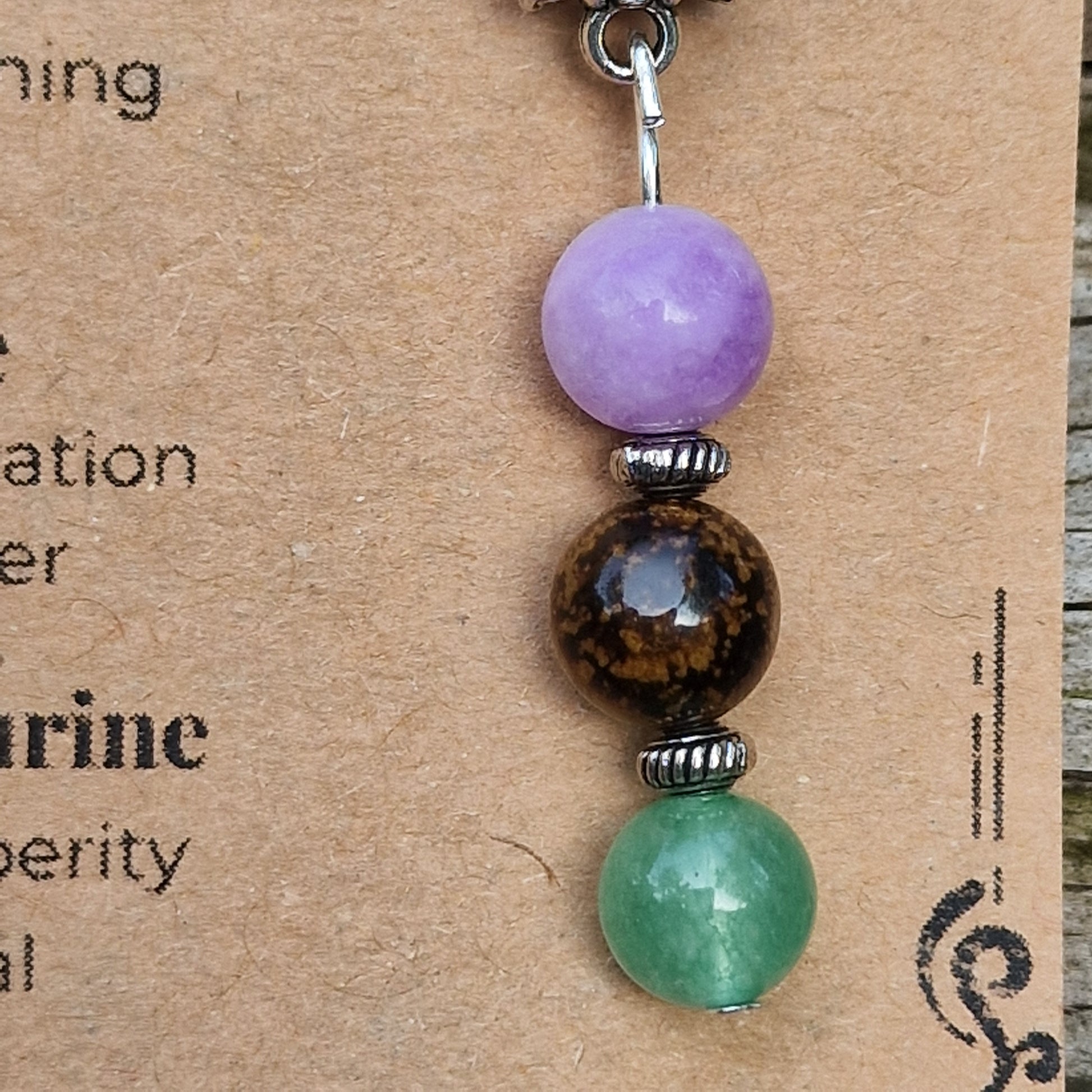 Life Reset Crystal Keyring Minimalist Handmade Gift