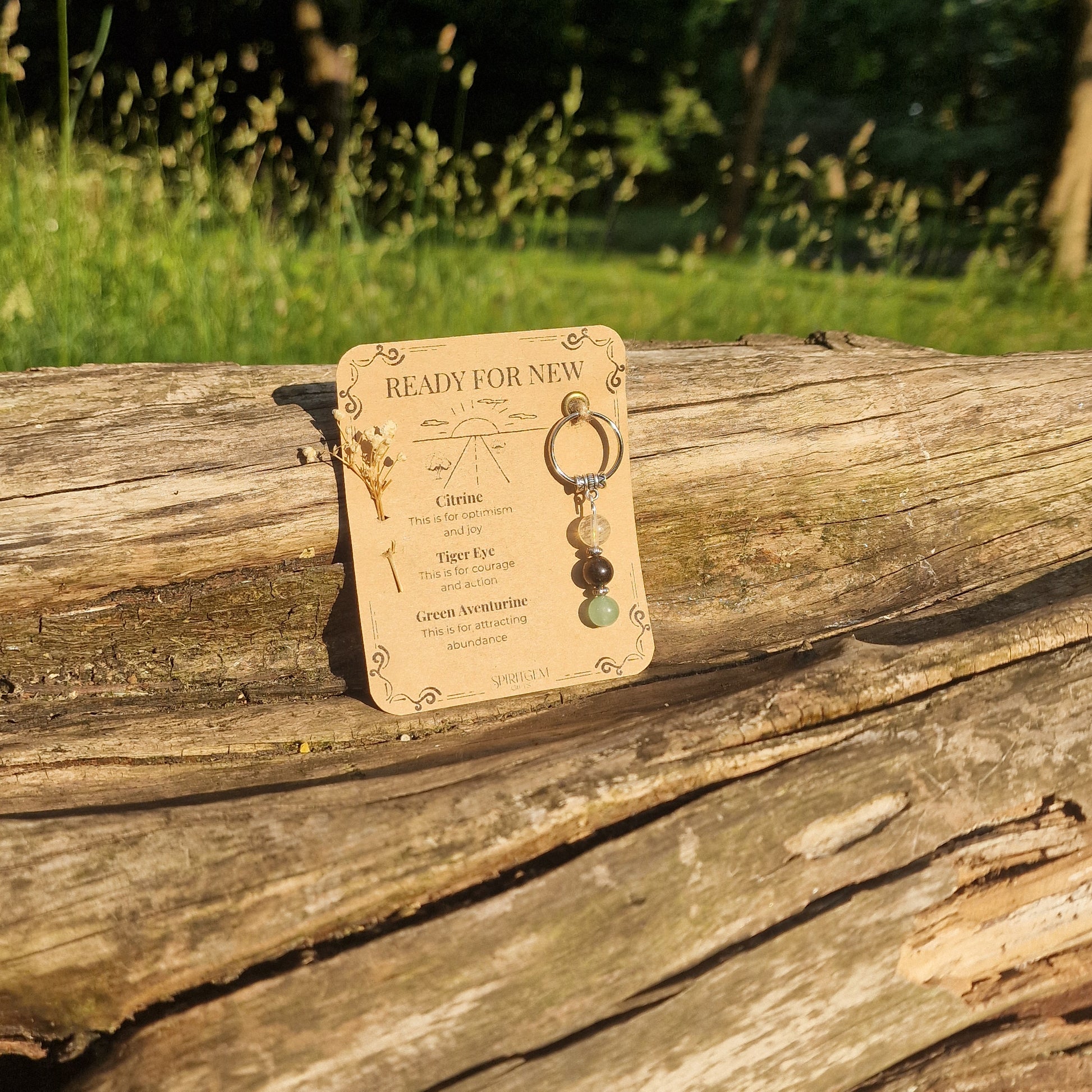 Ready For New Crystal Keyring – Gift Wrapped