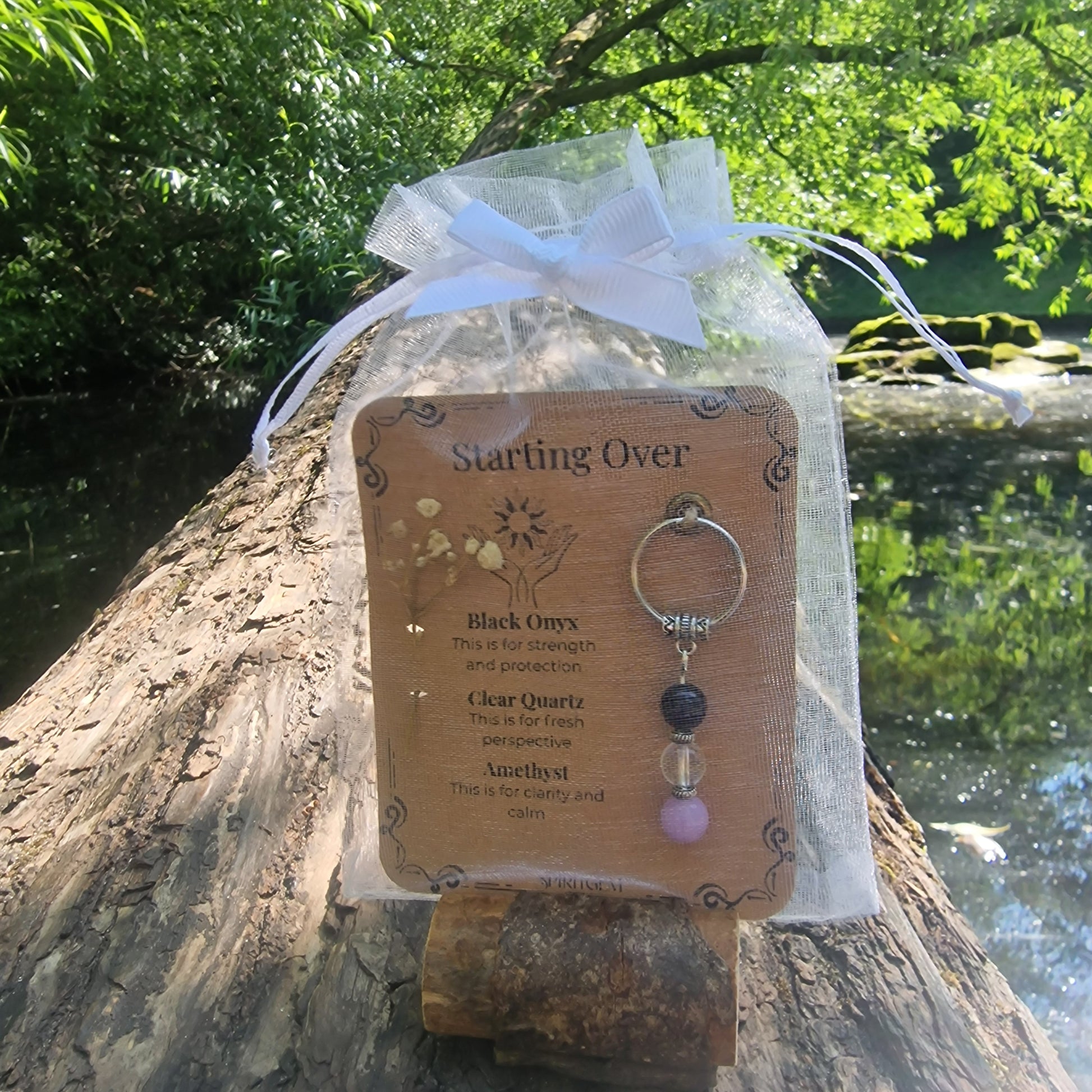 Starting Over Crystal Keyring – Gift Ready