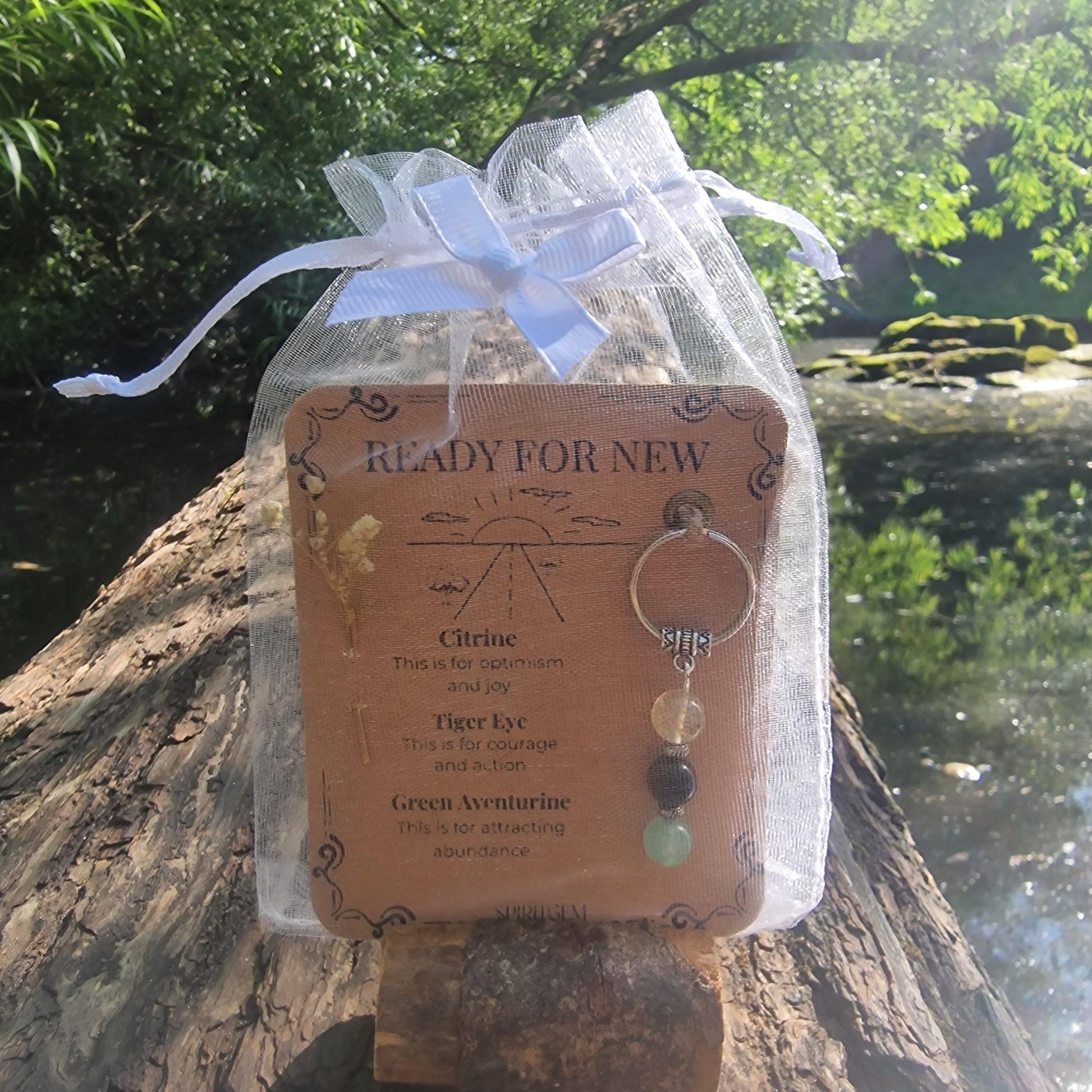 Ready For New Crystal Keyring – Gift Wrapped