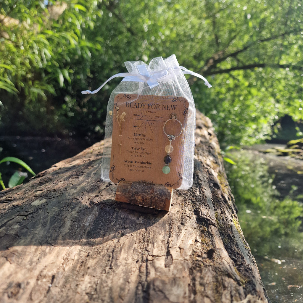 Ready For New Crystal Keyring – Gift Wrapped