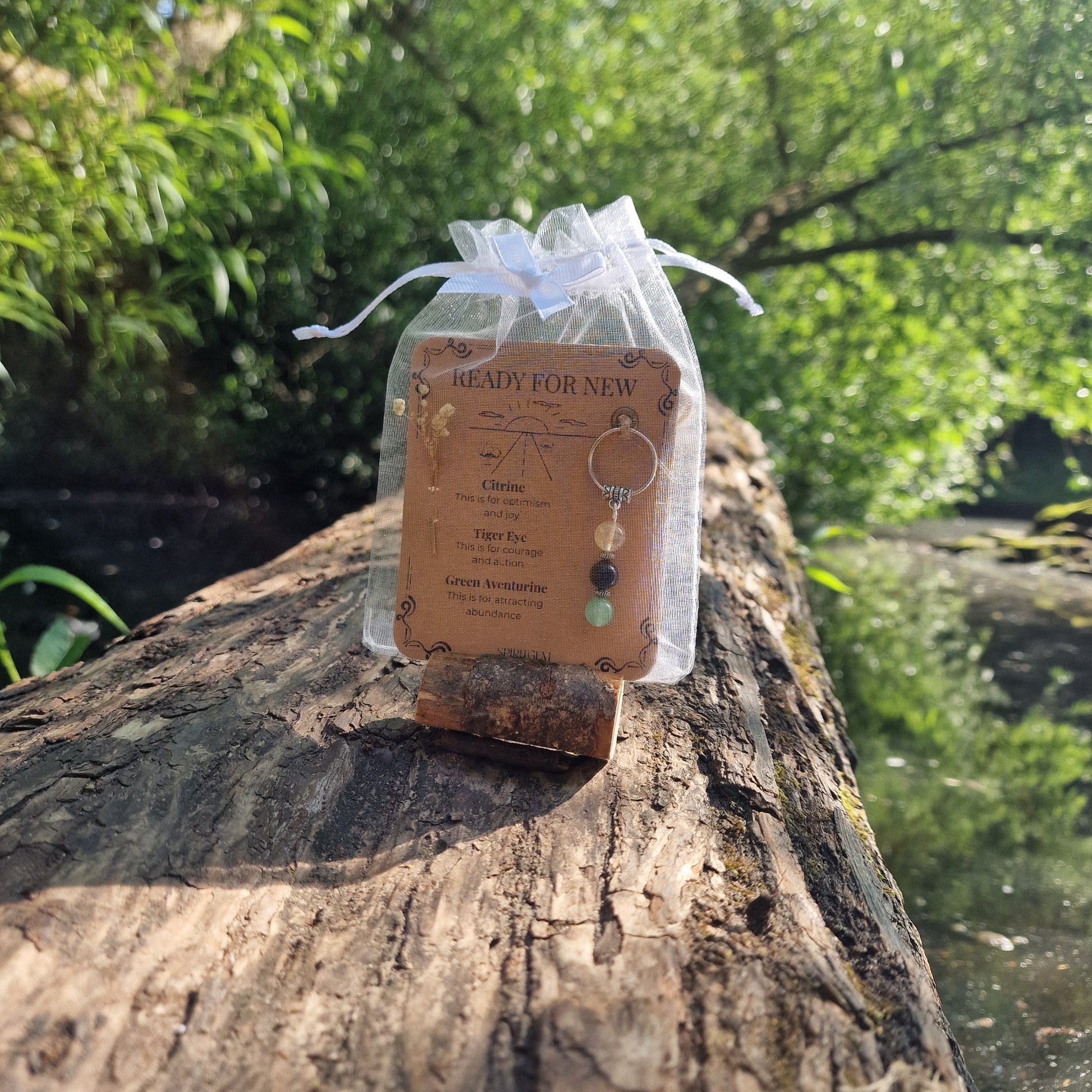 Ready For New Crystal Keyring – Gift Wrapped