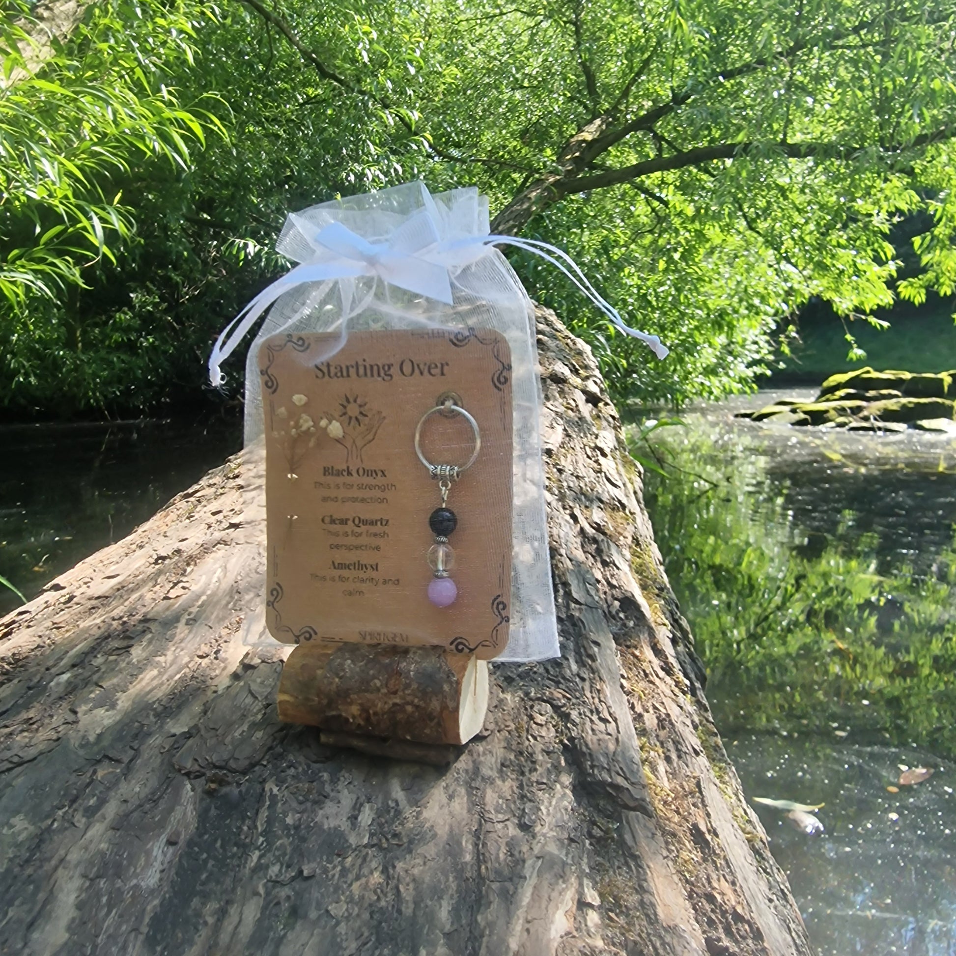 Starting Over Crystal Keyring – Gift Ready