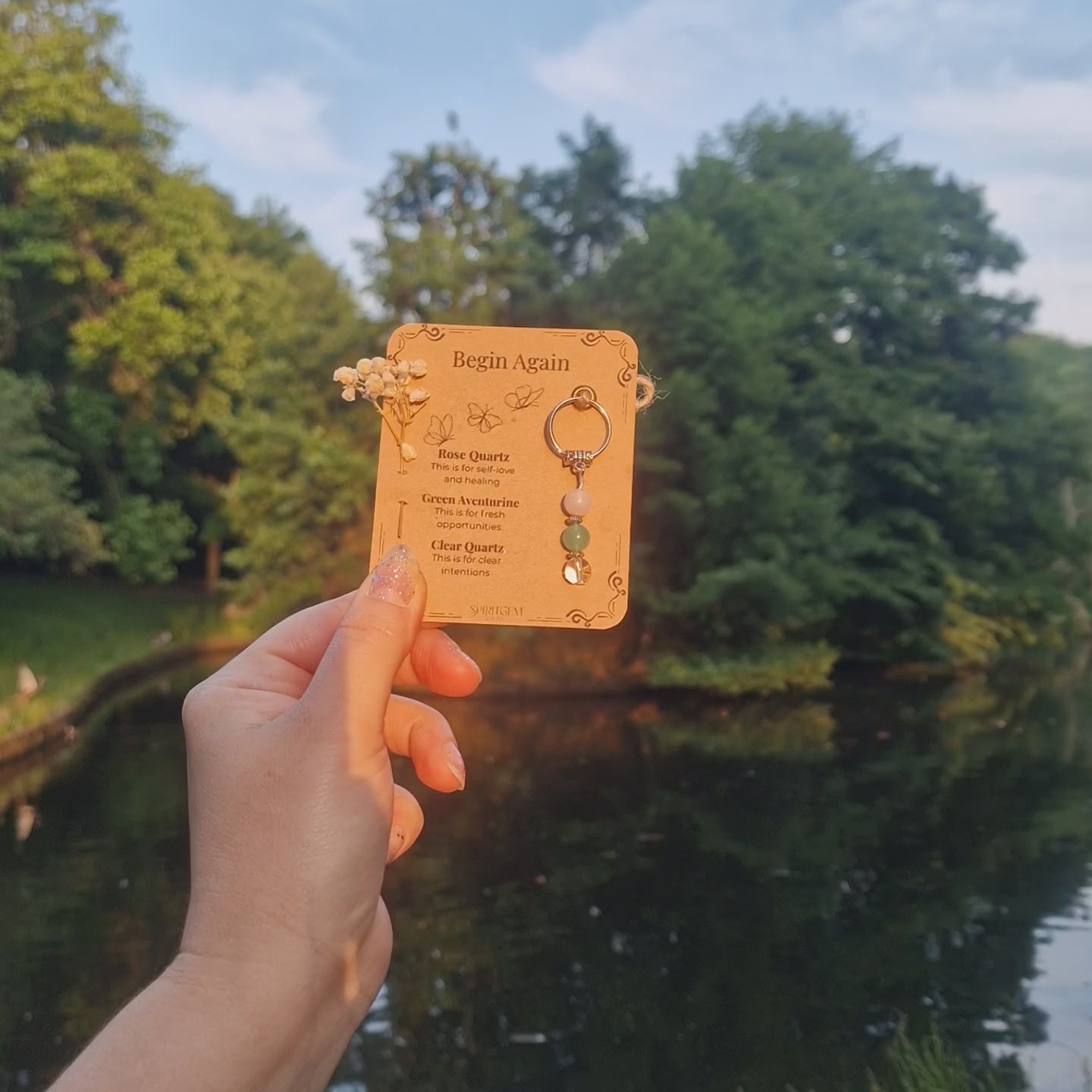 Begin Again - A Gentle Crystal Gift for Fresh Starts